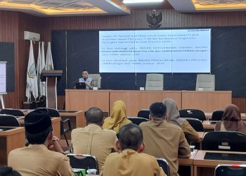 Inspektorat Provinsi Jambi Gelar Sosialisasi Antikorupsi untuk OPD: Fokus pada SPI, Gratifikasi, WBS, dan Benturan Kepentingan
