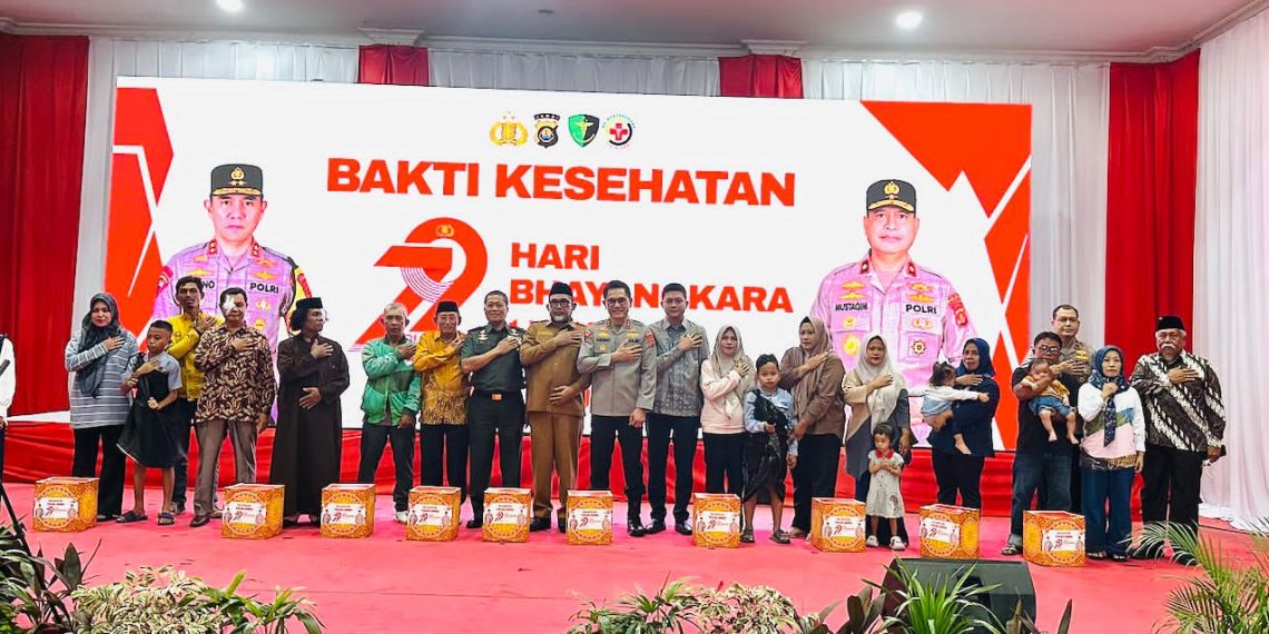 Bakti kesehatan dalam rangka Hari Bhayangkara ke 79. (Ist)