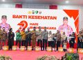 Bakti kesehatan dalam rangka Hari Bhayangkara ke 79. (Ist)