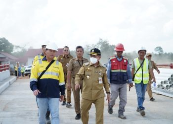 Tinjau Progres Jalan Batubara, Gubernur Al Haris: 72 KM Sudah Dalam Kondisi Pengerasan