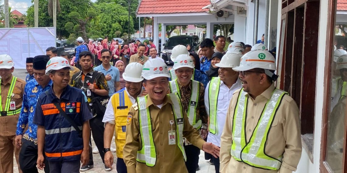 Wakil KSP M. Qodari dan Gubernur Al Haris Tinjau Pembangunan Sekolah Rakyat di Sentra Alyatama Jambi