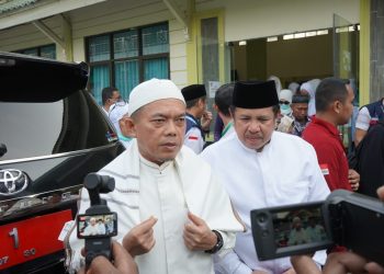 Sambut Kepulangan 428 Jemaah Haji Kloter 14 Provinsi Jambi, Gubernur Al Haris: Mohon Maaf Jika Pelayanan Masih Kurang