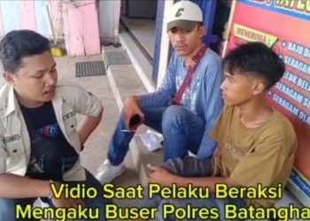 Dua Pria Buser Gadungan Nekat Rampas Motor dan Uang Korban, Diamankan Polisi