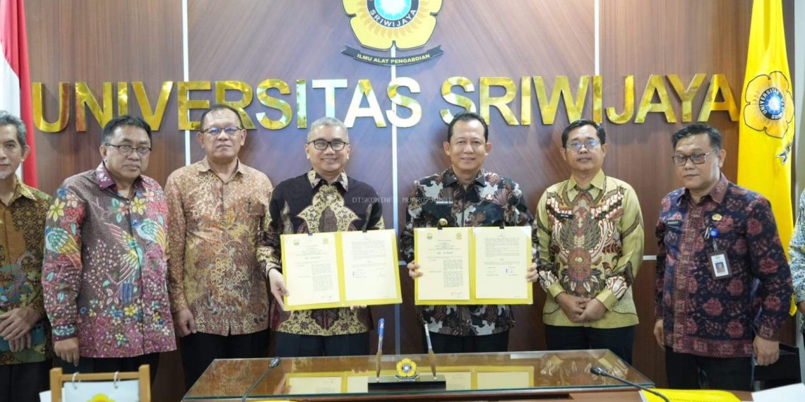 Pemkab Muaro Jambi Jalin kerjasama dengan Universitas Sriwijaya Palembang Terkait Penyediaan dokter spesialis di Kabupaten Muaro Jambi