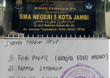 Dugaan Pungli di SMA Negeri 5 Kota Jambi, Kepsek: Itu Inisiatif Osis dan Sukarela dari Wali Murid