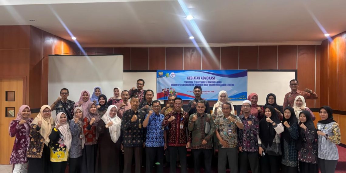 Penguatan Tim Pembina Posyandu se-Provinsi Jambi Didorong Jadi Garda Terdepan Cegah Stunting