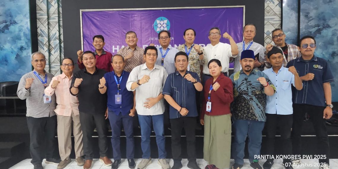 Kongres PWI 2025 Tetapkan Daftar Pemilih Tetap dan Jumlah Peninjau