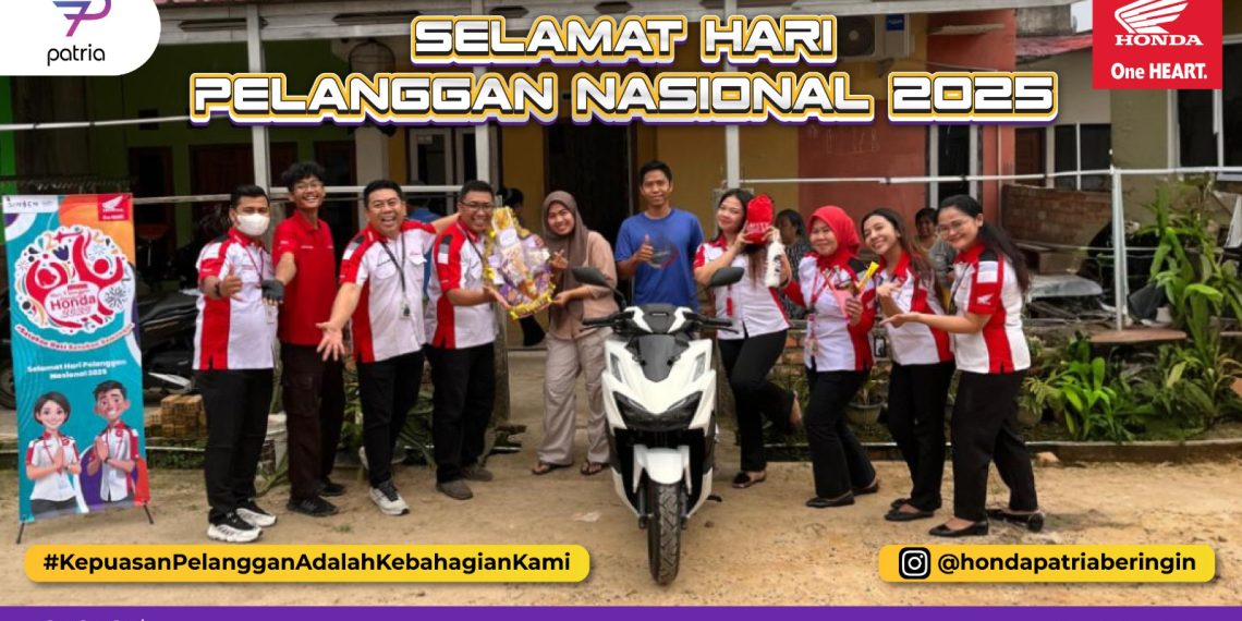 Sinsen Rayakan Hari Pelanggan Nasional dengan Pengantaran Unit To Loyal Customer