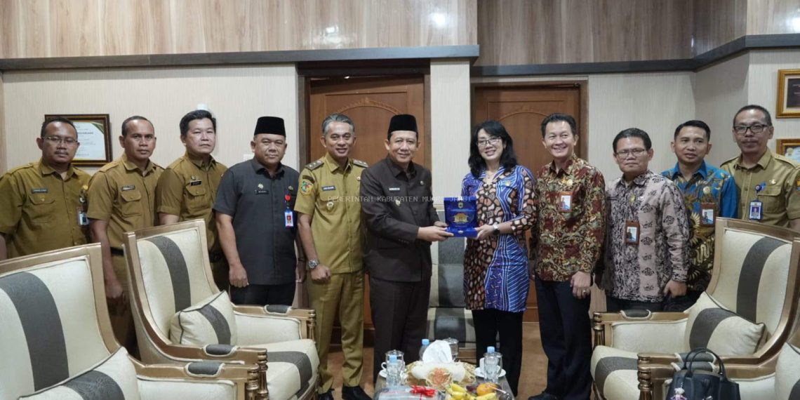 Bupati Muaro Jambi Bambang Bayu Suseno Menerima Kunker Kepala BKN Regional VII dan Rombongan