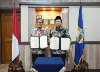 Bupati Muaro Jambi BBS Tandatangani MoU dengan Kantor Wilayah DITJEN Perbendaharaan Provinsi Jambi