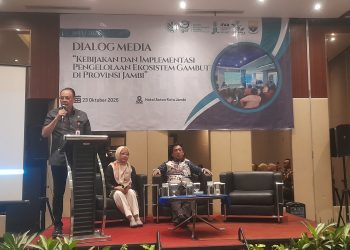 Gelar Dialog Media, Kadis LH Varial Adhi Tekankan Pengelolaan Ekosistem Gambut