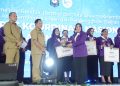 Hj. Hesti Haris Harumkan Provinsi Jambi pada Lomba TP Posyandu Nasional