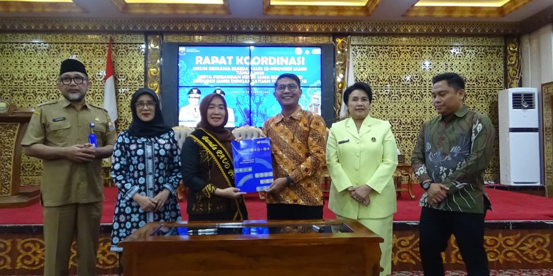 Bunda PAUD Provinsi Jambi Tegaskan Komitmen Tingkatkan Layanan PAUD Berkualitas