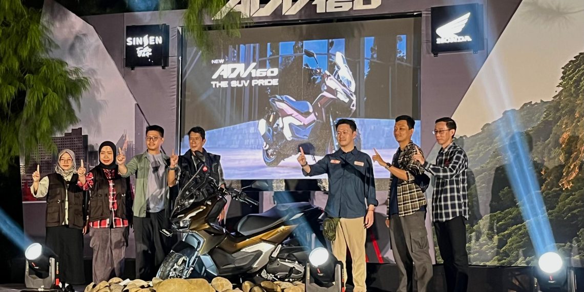 SUV Skutik Premium dengan Desain Gagah dan Teknologi Terkini, New Honda ADV160 Resmi Diluncurkan di Jambi