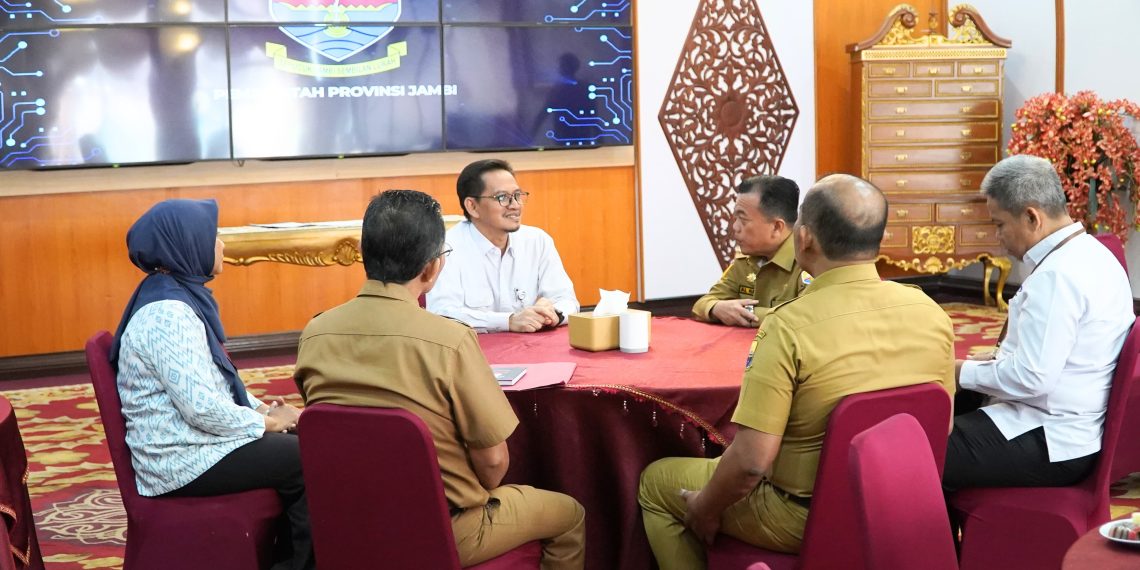 Gubernur Al Haris Terima Audensi BPKP Jambi, Bahas Kajian Strategis untuk Kebijakan Daerah dan Perkuat Kolaborasi Cegah Korupsi