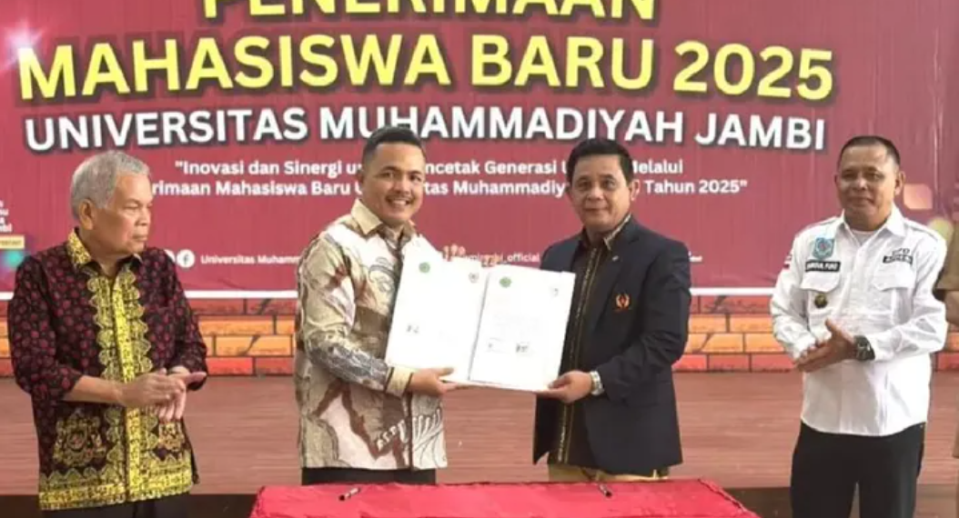 UM Jambi Gelar Kegiatan Launching PMB: Ketum KONI Provinsi Jambi Beri Apresiasi
