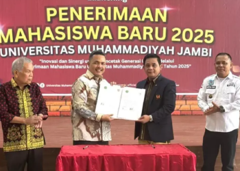 UM Jambi Gelar Kegiatan Launching PMB: Ketum KONI Provinsi Jambi Beri Apresiasi