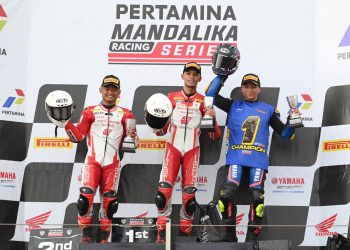 Adenata dan Rheza Melesat Kencang Kuasai Podium MRS Seri Akhir Bersama CBR600RR