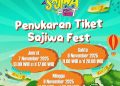 Siap Nonton Sajiwa Fest 2025? Yuk Tukar Tiketmu Mulai Hari Ini!