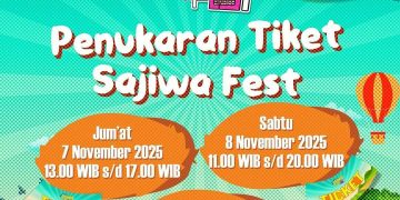 Siap Nonton Sajiwa Fest 2025? Yuk Tukar Tiketmu Mulai Hari Ini!