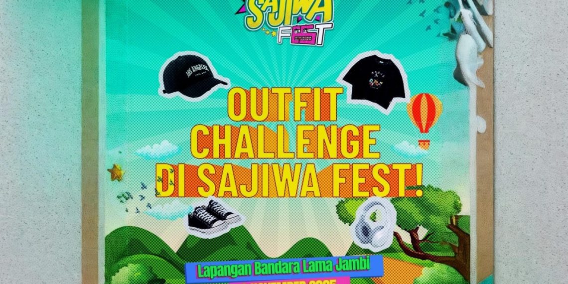 Sajiwa Fest 2025 Dimulai Sore Ini, Ikuti Outfit Chalenge Hingga Penampilan Deretan Musisi Populer Siap Hibur Penonton Hingga Malam