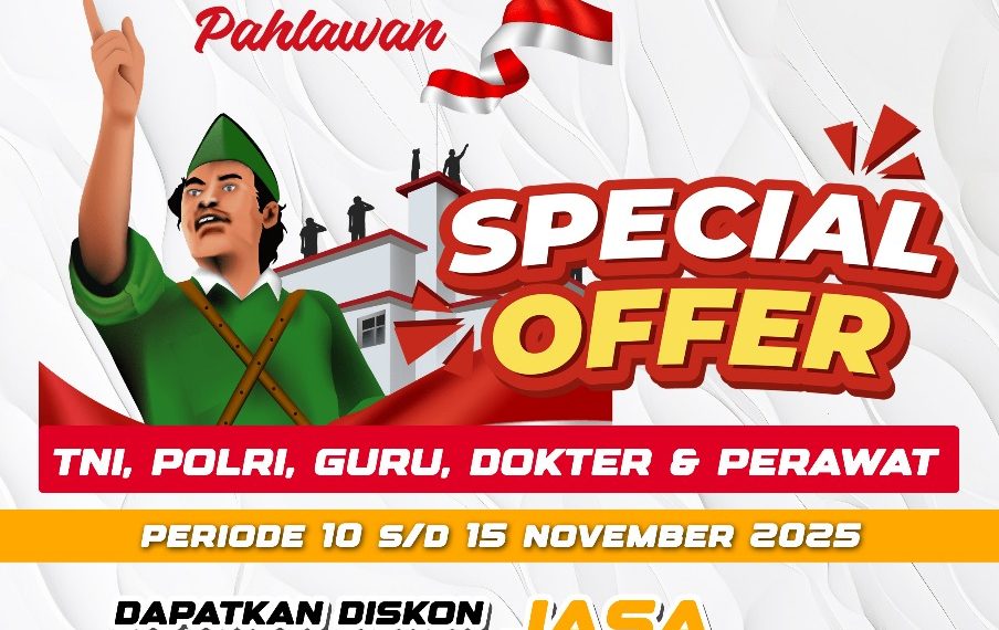 Rayakan Semangat Hari Pahlawan, Sinsen Apresiasi Pahlawan Bangsa dengan Tawarkan Servis Istimewa Diskon 30% di AHASS