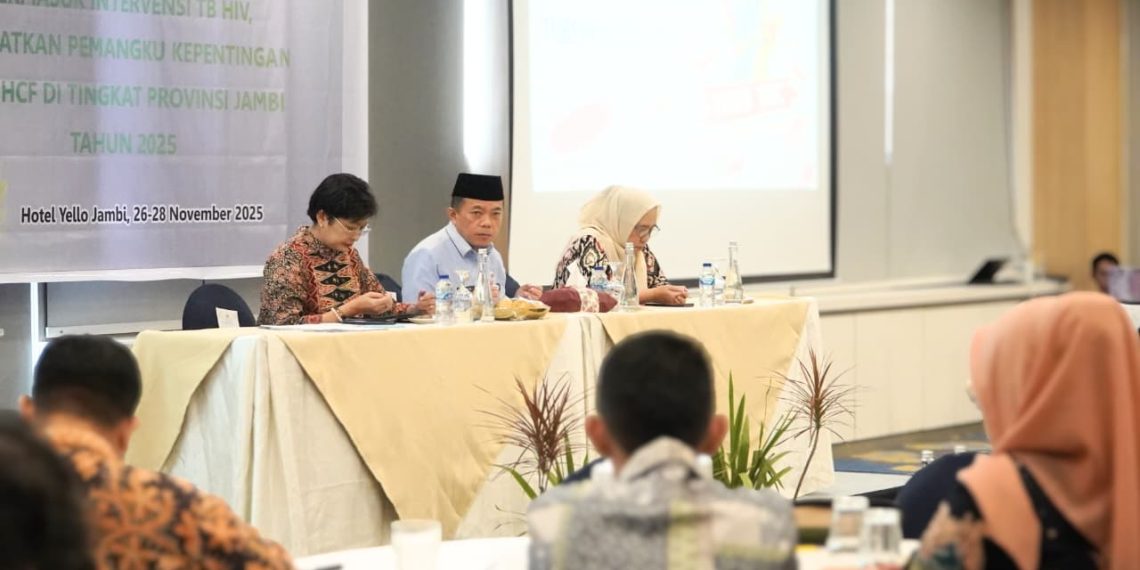 Pemprov Jambi Gelar Pertemuan Monev PPM, Bahas Intervensi TB–HIV Bersama Pemangku Kepentingan